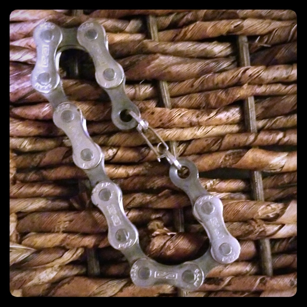 Vintage Y2K Bike chain bracelet